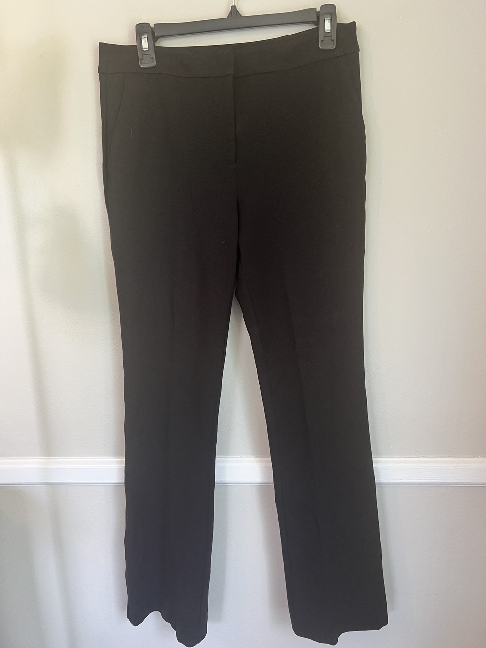 Boden Women's Black Dress Pants Size 8 Stretch Career Straight Leg Trousers